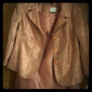 Beautiful orange   suit